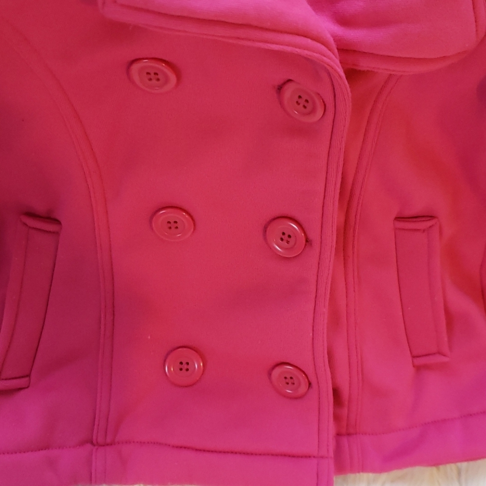 Girls Button Jacket - Picture 3 of 4